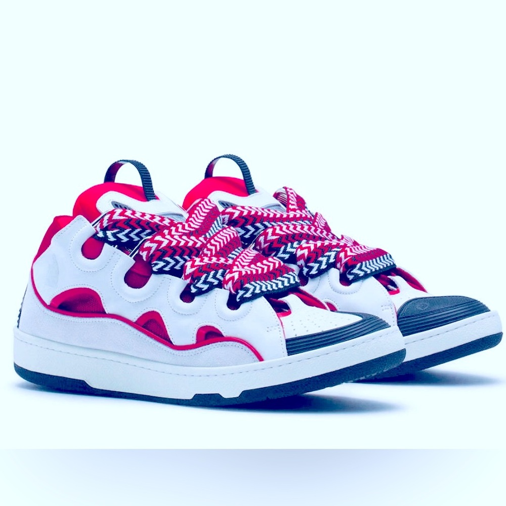 NIB Lanvin Curb Sneakers